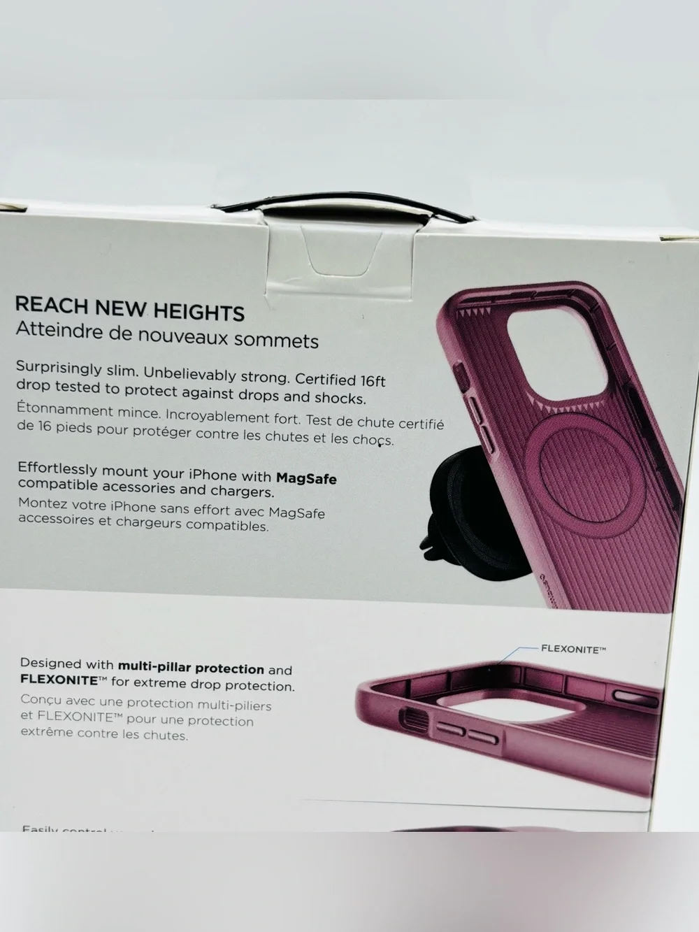 Nimbus9 Alto 2 iPhone 16 Pro Pink MagSafe Case Drop Tested Protection Slim New